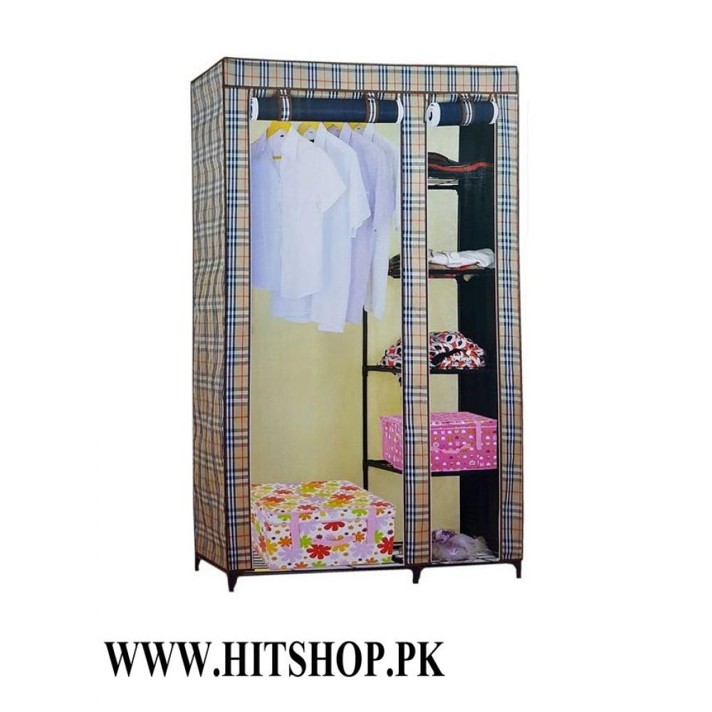 Kids 5 Shelves Folding Clothes Storage Wardrobe 6Fit
